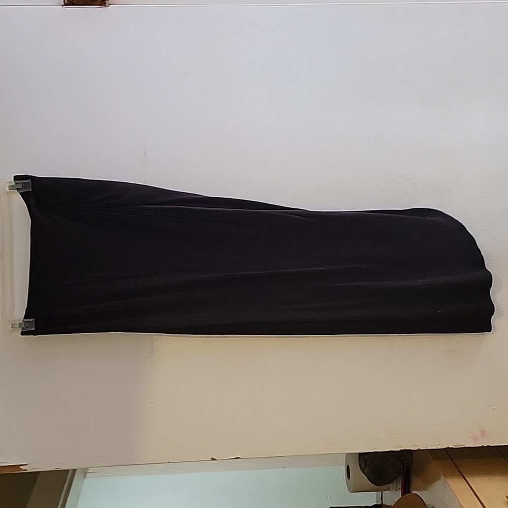 Long maxi skirt with long slit on the side